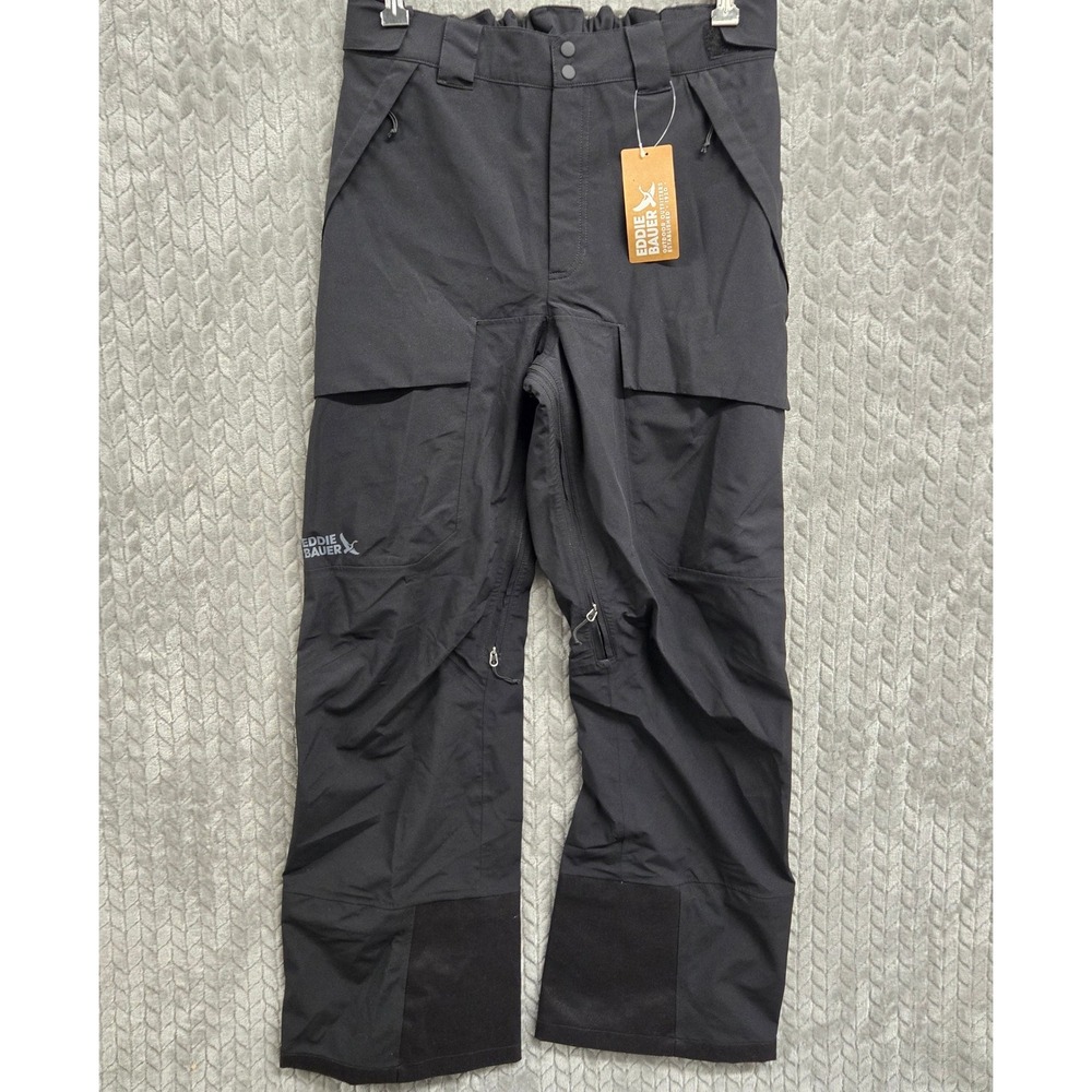 Eddie Bauer Women's‎ Snow Ski Pants Black Waterproof Insulated Outdoor Medium